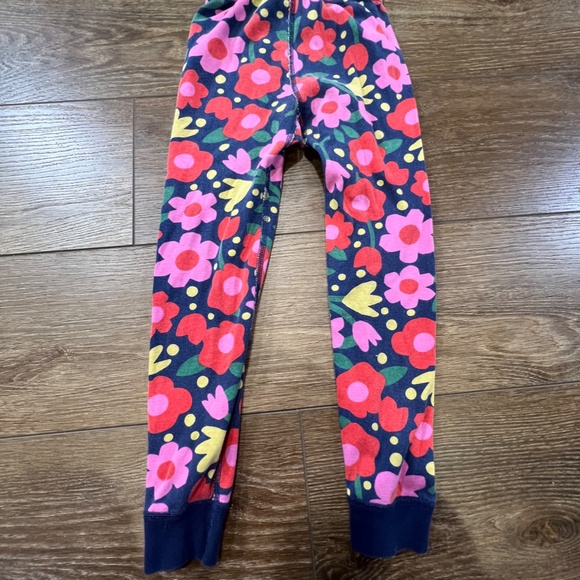Hanna Andersson Girls Long John Hanna Jams, Floral, Size 5, Organic Cotton - Picture 12 of 12